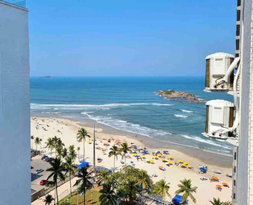 Frente Mar! Apartamento Top, Experiencia Unica! Guaruja Bagian luar foto